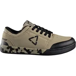 Leatt 2.0 Flatpedal Shoe Dune 40 - Fahrradschuhe mit optimalem Grip und Komfort, ideal für Enduro- und BMX-Fahrer. Die RideGrip-Sohle bietet besten Halt bei jedem Wetter und leitet Schlamm effizient ab.