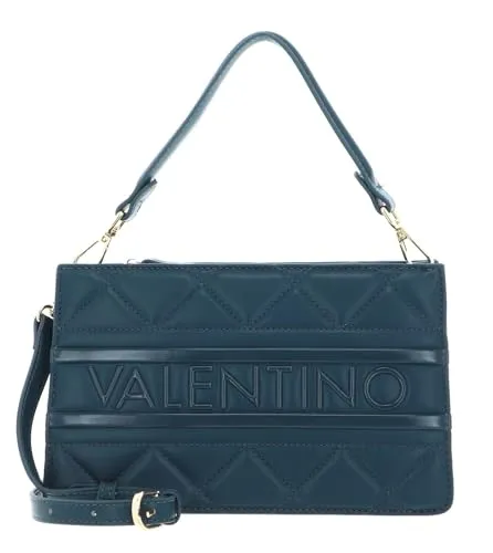 VALENTINO BAGS Damentasche Grün – Elegantes Design - Umhängetasche mit abnehmbarem Schulterriemen und zwei Innentaschen für optimale Organisation. Stilvolle Akzente durch kontrastierende Details und sicherer Reißverschluss – ideal für jeden Anlass!