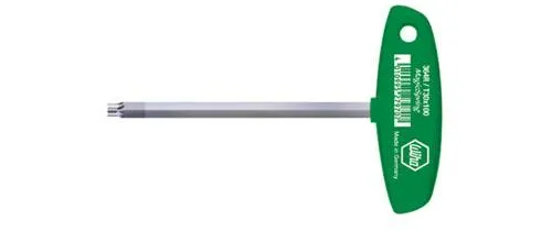 Wiha Werkstatt Torx-Schraubendreher Größe (Schraubendreher) T 10 Klingenlänge: 100mm 1St.