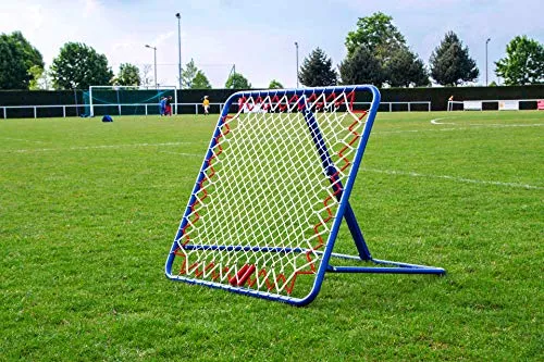 Rebounder Tchouckball - 100x100cm - Fußball-Trainingszubehör EINSEITIG/DOPPELSEITIG - Verstellbar