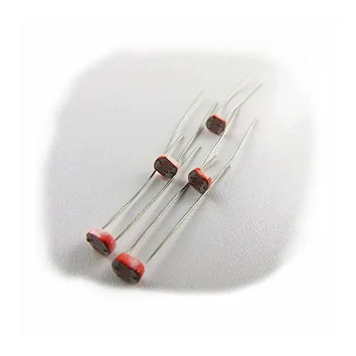 TNE oder Unbekannt 5 x Fotowiderstand, 5 mm, 5 K-500 K, GL5516 LDR Photo-Widerstände