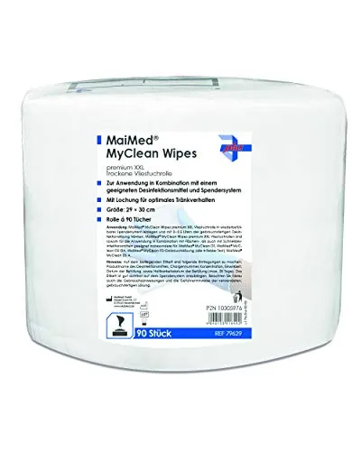MaiMed MyClean Wipes premium XXL (90 Stück (29 x 30cm))