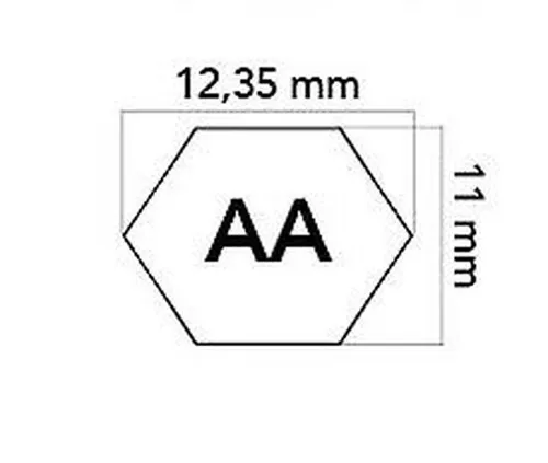 Band Hexagonal Aufsitzmäher Rasenmäher Husqvarna CT131 12, 7x2743mm AA1