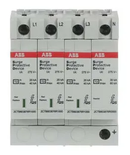 ABB Überspannungsableiter OVRT23N40-275PQS - Typ 2 für 230/400V TT-3Ph. + TN-S, zuverlässiger Schutz vor Überspannungen