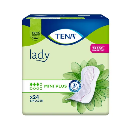 Produktbild TENA LADY mini plus Inkontinenz Einlagen 24 St
