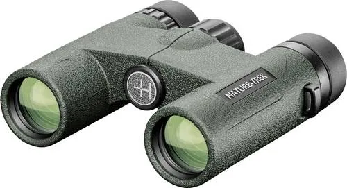 Hawke Nature-Trek 8x25 Fernglas, grün - Fernglas für Jagd und Outdoor-Aktivitäten, wasserdicht, stickstoffgefüllt und mit 10 Jahren Garantie für langfristige Zuverlässigkeit.