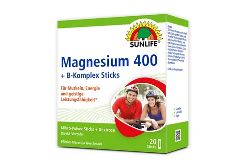 SUNLIFE Magnesium 400mg + B-Komplex