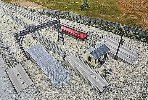 Walthers Cornerstone 4048 Ho Maßstab Huckepack Rampen Set