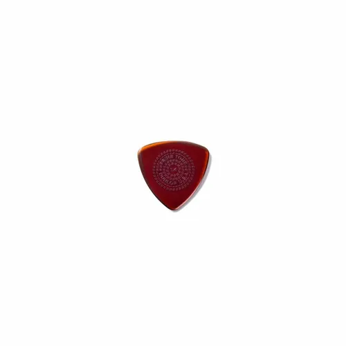 DUNLOP Primetone Triangle Picks with Grip, Refill Pack, 12 pcs., brown, 1.40 mm