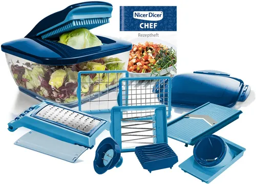 Genius Gemüseschneider Nicer Dicer Chef 15-tlg. Set