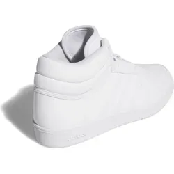 adidas Unisex Hoops 4.0 MID Schuhe - Cloud White/Core Black, 44 2/3 EU - Herren-Sneaker mit regulärer Passform, atmungsaktivem Mesh und strapazierfähiger Gummiaußensohle für optimalen Komfort und Stil.
