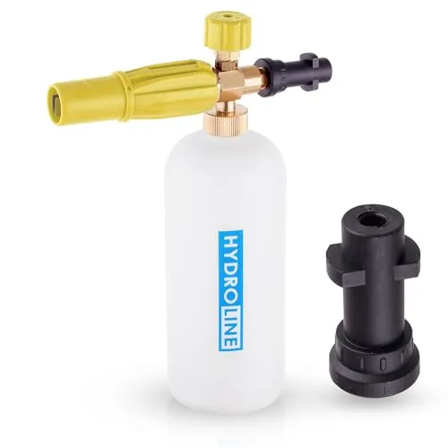 HYDROLINE Schaumlanze Hochdruck Schaumkanone Düse für Hochdruckreiniger Karcher K