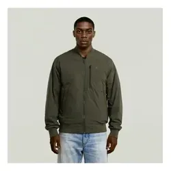 G-Star D25508-E070-995 Herren Technische Jacke in Grün (XS) - Lässige technische Jacke mit gestepptem Design, Reißverschluss und geripptem Kragen. Bequemer Stretch und hochwertige Materialien sorgen für optimalen Tragekomfort.