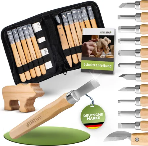 Design AS GmbH Schnitzset 17-teilig schwarz Sonstige von Design AS GmbH