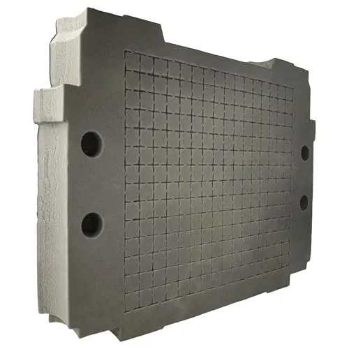 vhbw Schaumstoffeinlage kompatibel mit Makita MAKPAC Werkzeugkoffer