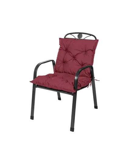 TexDeko Polsterauflage Garden in rot von TexDeko