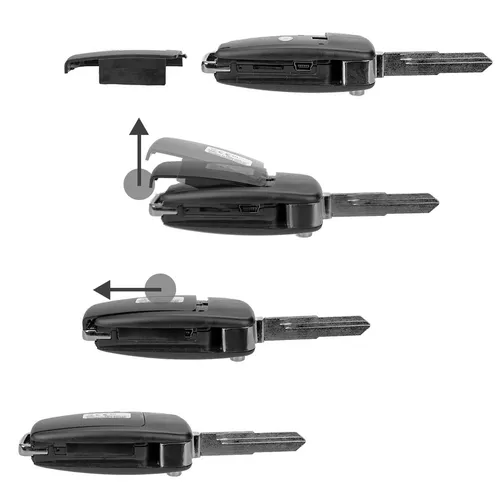 K44 Überwachungskamera im Autoschlüssel-Design - Überwachungskamera mit 1280x960p Auflösung und Nachtsichtfunktion, ideal für diskrete Sicherheitsüberwachung drinnen und draußen.