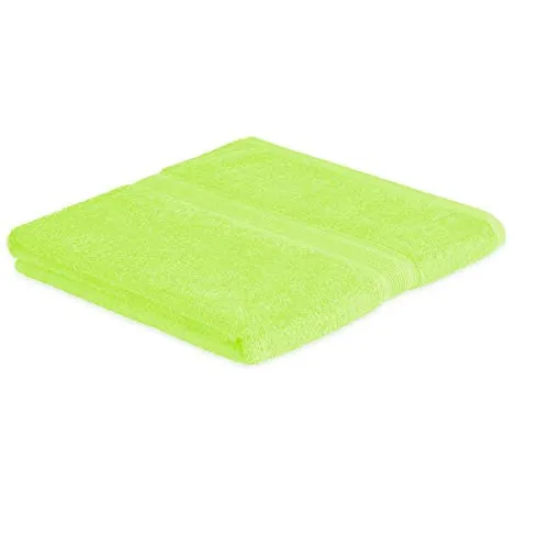 EXKLUSIV HEIMTEXTIL Frottier Handtücher Badetuch 100 x 150 cm Apfelgrün 500 g