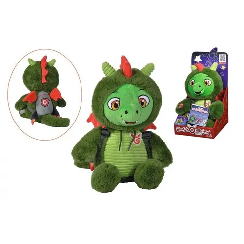 Wunschonaut Rico-Der Drache - Plüschspielzeug mit Wunschfunktion - Ferngesteuerte Roboter: Wunschonaut Rico ist ein 30cm großer Plüschdrache, der geheime Wünsche annimmt und sie mit Aufnahme- und Wiedergabefunktion erfüllt. Ideal für Kinder ab 3 Jahren!