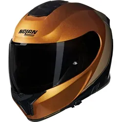 NOLAN HELMET N80-8 VERNICIATURA SPECIALE 341 M, Ochre/Black - Motorradhelme mit UN/ECE 22-06 Zulassung, sicherer Vollvisierhelm aus Polycarbonat für optimalen Schutz und Komfort.