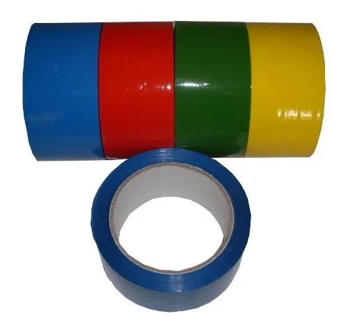 Rollen Klebeband Paketband Packband 66m X 50mm 1x gelb blau grün rot 4