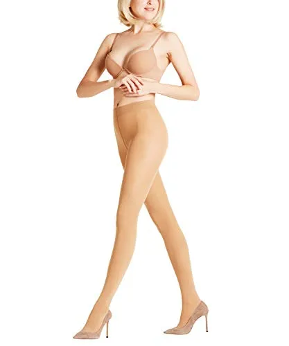 FALKE Damen Strumpfhose Seidenglatt 40 DEN W Ti in beige von FALKE