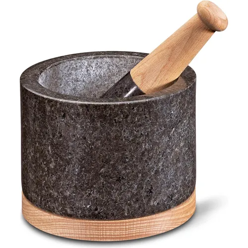 Mörser & Stößel Schwarz von Cilio