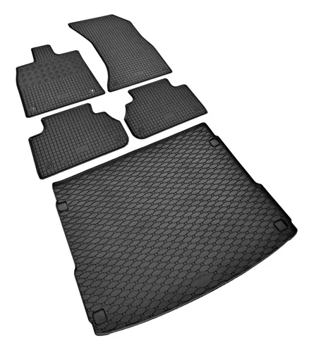 Gummifußmatten und Kofferraumwanne passend für AUDI Q5 Sportback ab 2021