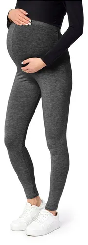Be Mammy Umstandsleggings Lange Umstandshose aus Viskose BE-02 (1-tlg) elastischer Bund