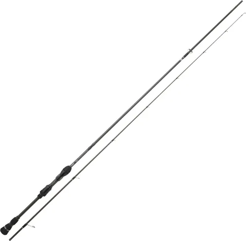 Hearty Rise Black ARROW Spinnrute 2,10m 1,5-10g - Die Hearty Rise Black Arrow Spinnrute überzeugt durch ihr geringes Gewicht und eine schnelle Aktion, ideal für das gezielte Angeln auf Barsche und Rapfen. Hochwertige Fuji-Ringe und innovative Rutenweb-Technologie bieten optimale Wurfweiten.