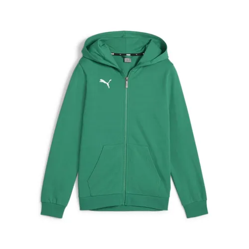 Puma Teamgoal Hooded Sweat Full Zip Kinder von PUMA