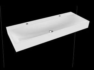 Kaldewei 904507183030 Wandwaschtisch SILENIO Mod.3046, 1200 von KALDEWEI