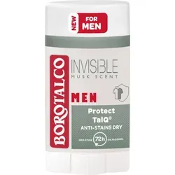 Borotalco - Men Invisible Dry Deo Stick - Tuhý deodorant 40ml