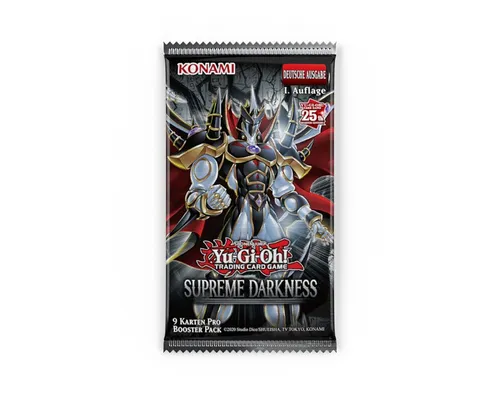 YuGiOh! Supreme Darkness Booster - DEUTSCH - NEU & OVP!