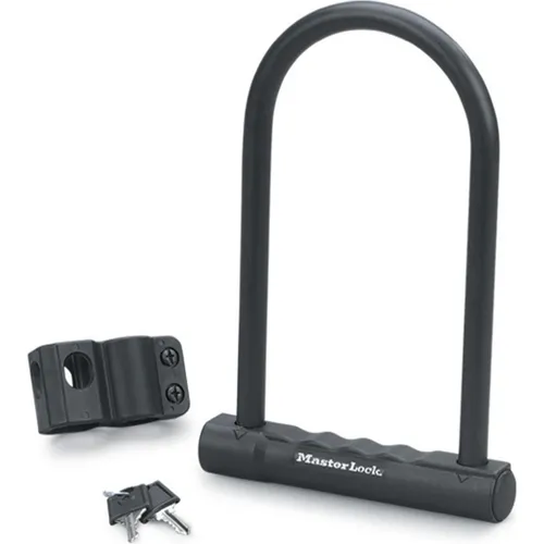 Master Lock Bügelschloss 8170EURDPRO mit 2 Schlüsseln - Fahrradschloss mit hoher Sicherheit, robust und ideal für den Schutz Ihres Fahrrads, Gewicht: 0,6 kg.