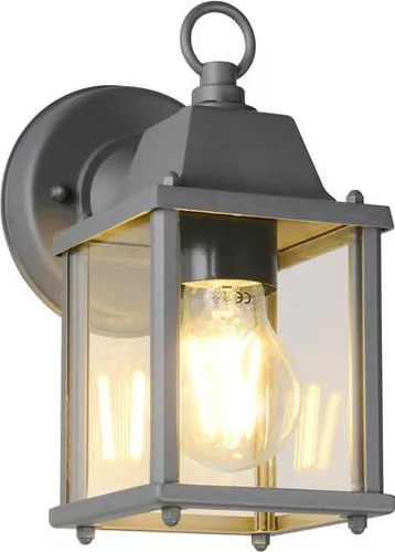 Trio Leuchten Außen Wandleuchte Mirande 262260142, Aluminium Druckguss Anthrazit - Lampen – Stilvolle und witterungsbeständige Außen Wandleuchte aus robustem Aluminium, ideal für Eingänge und Fassaden, anpassbar mit E27-Fassung.