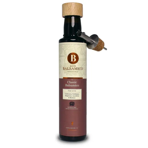 Greenomic Delikatessen Aceto Balsamico Classic inkl. Ausgießer 250ml