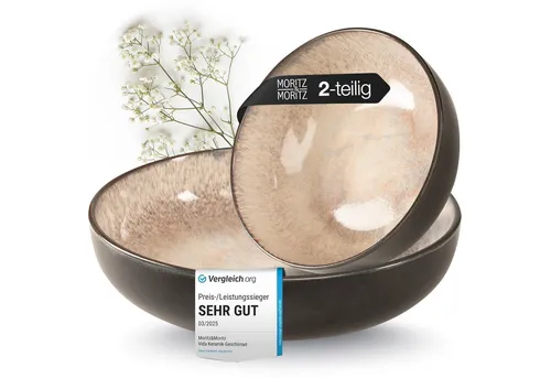 Moritz & Moritz Servierschale VIDA in beige von Moritz & Moritz