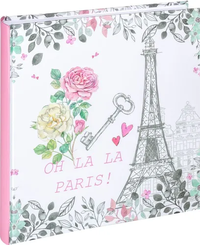 Walther Jumbo Fotoalbum Oh la la 30x30 cm 100 weiße Seiten