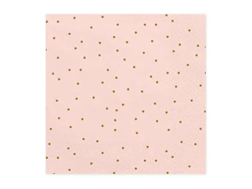 PartyDeco Karierte Servietten 33x33cm 20 STK. Hochzeit Geburtstag Taufe Kommunion