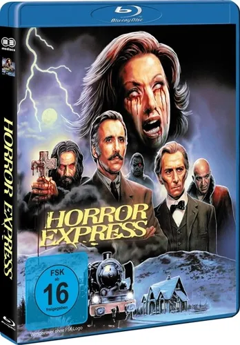 HORROR EXPRESS - CHRISTOPHER LEE,PETER CUSHING,ALBERTO DE MENDOZA BLU-RAY NEU