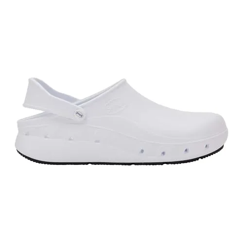 Scholl Ultragrip Clog - Rutschfeste Schuhe für Fachkräfte - Rutschfeste und atmungsaktive Clogs aus leichtem EVA-Material, ideal für den täglichen Einsatz. Mit praktischem Drehgurt für optimale Anpassung und Stabilität, maschinenwaschbar bei 30 °C.
