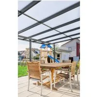 Gutta Terrassendach Premium Anthrazit 10.140 x 4.060 mm von Gutta