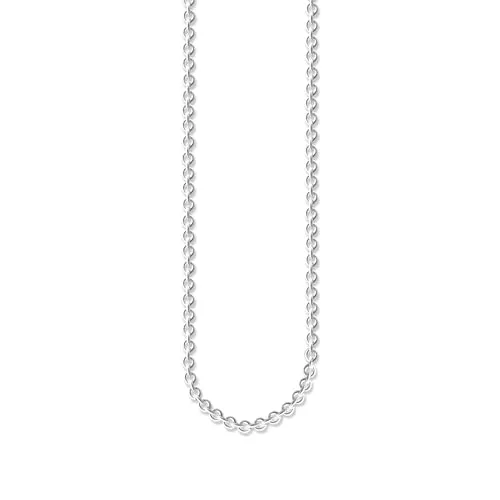 THOMAS SABO Ankerkette 925 Sterling Silber KE1111-001-12-L70 - Ketten für Damen – Hochwertige 925er Sterlingsilber Kette mit Karabinerverschluss, perfekt für Charm Anhänger und als individuelles Geschenk für besondere Anlässe.