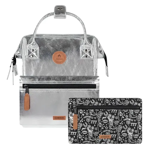Cabaia Backpack Adventurer Medium Monte Carlo silver