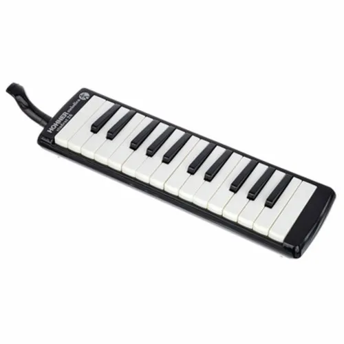 Hohner Student Melodica 26 in Schwarz - Melodica mit 26 Tönen und hervorragendem Klang, ideal für Anfänger und Fortgeschrittene. Inklusive stabilem Hartschalenetui für praktisches Spielen.