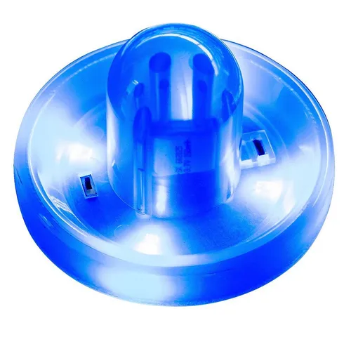 Carromco Air-Hockeytisch Airhockey Pusher LED, Wiederaufladbar durch Micro-USB