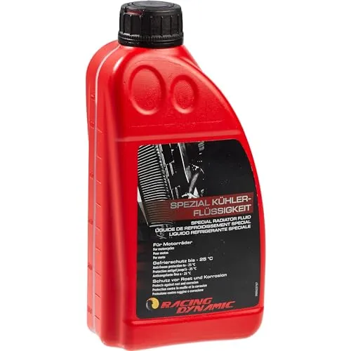 Racing Dynamic Kühlflüssigkeit Silikatfrei 1000ml - Aluminium-Motoren Schutz