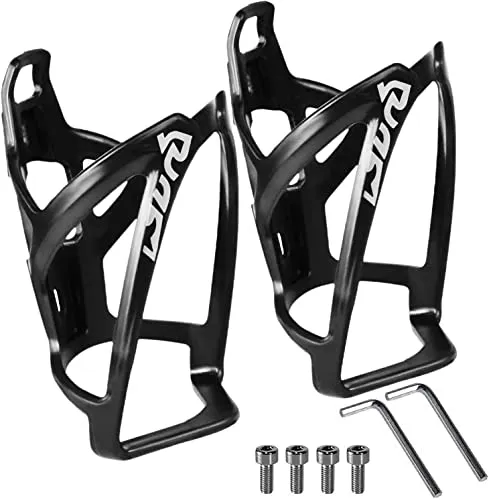 Teamkio Flaschenhalter Fahrrad Getränkehalter Fahrrad Trinkflaschenhalter Leicht Wasserflaschenhalter Flasche Halter Rack für MTB Rennrad Mountain Road Bike 2er-Pack
