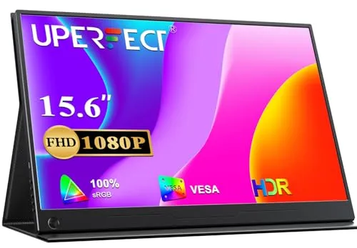 UPERFECT Tragbarer Monitor FHD 1080P